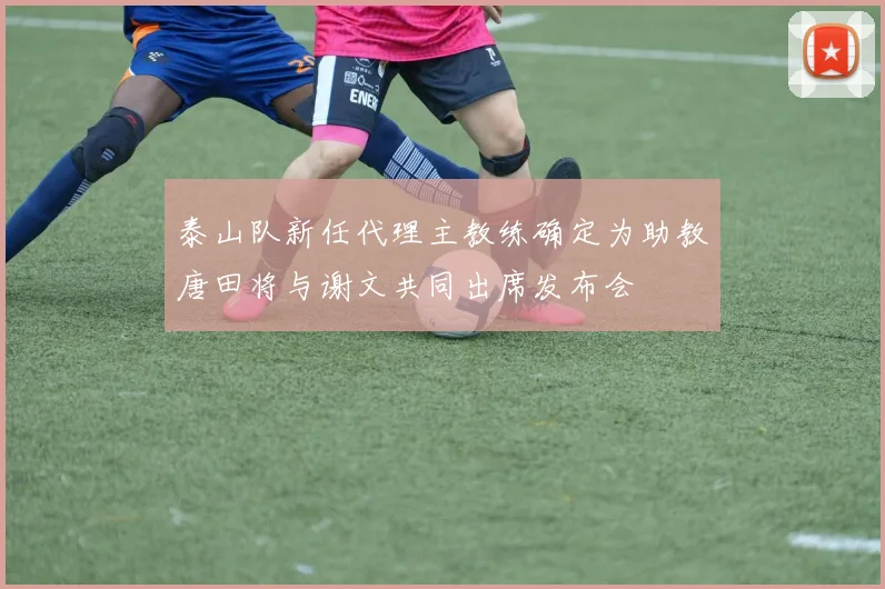 泰山队新任代理主教练确定为助教唐田将与谢文共同出席发布会